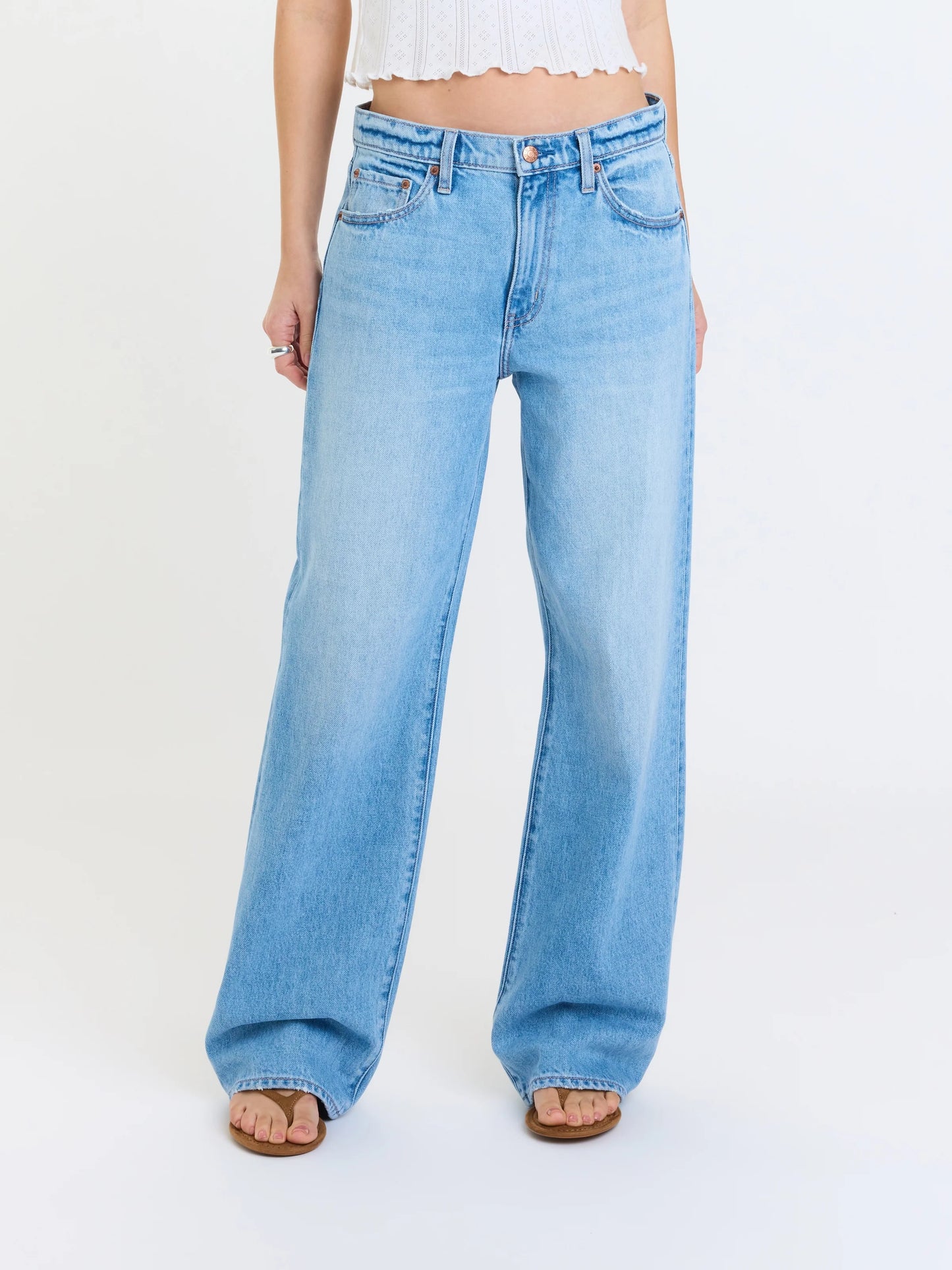 2K Mid Rise Baggy Pant in Pulse
