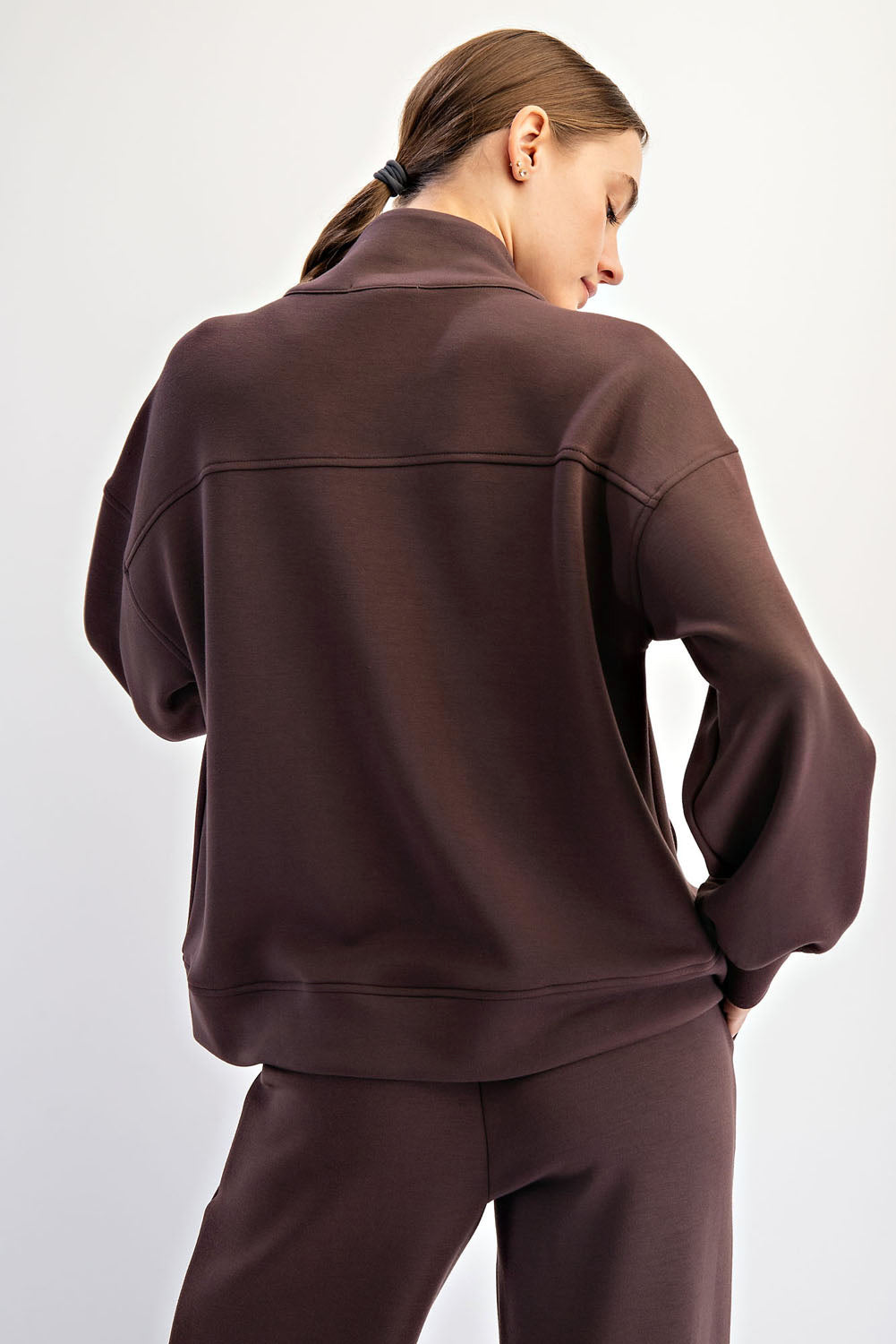 Landyn Modal Cardigan- Espresso