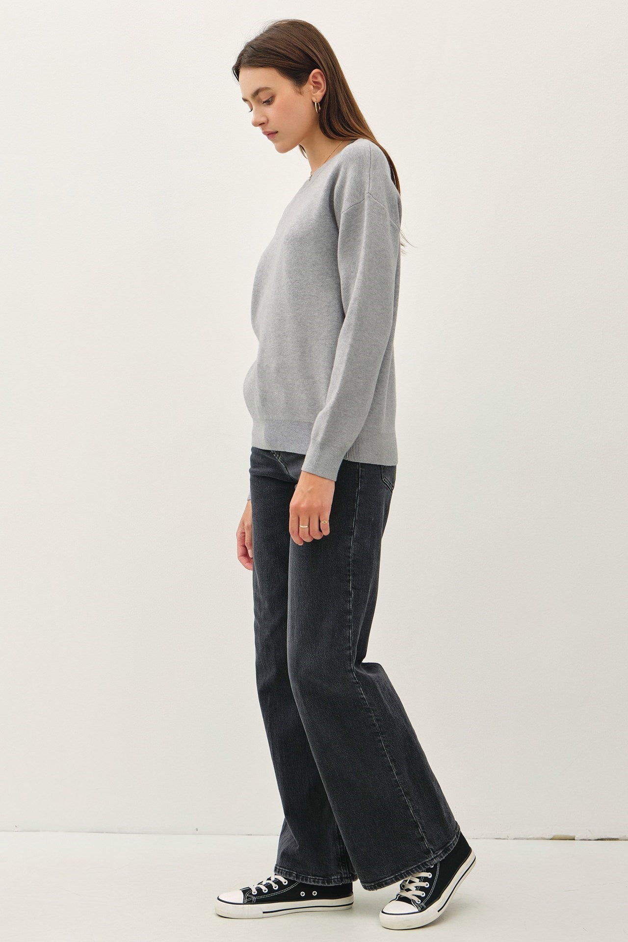 Logen Sweater- Heather Grey