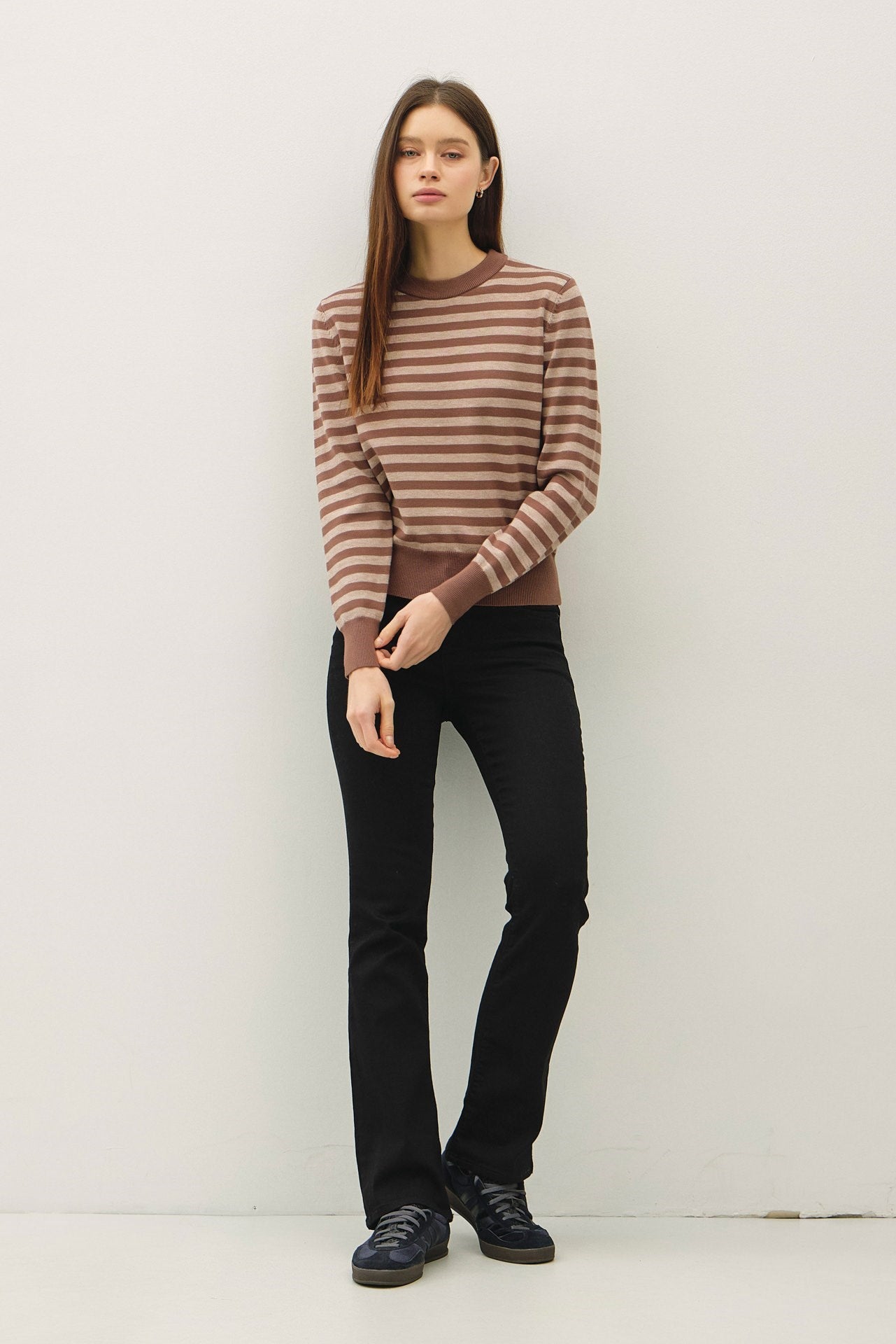 Caryn Sweater- Brown