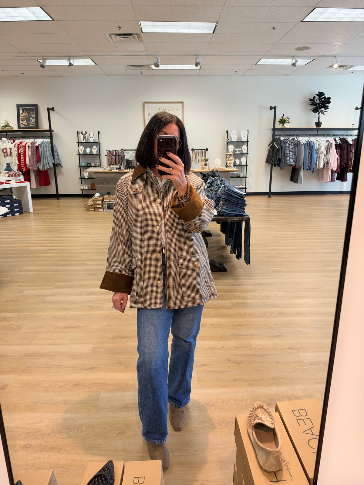 Skye Houndstooth Jacket