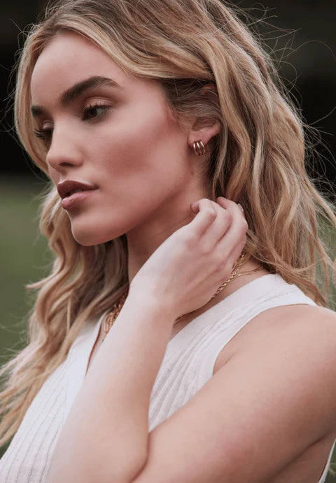 Keera Gold Hoop