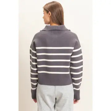 Rayne Sweater- Charcoal