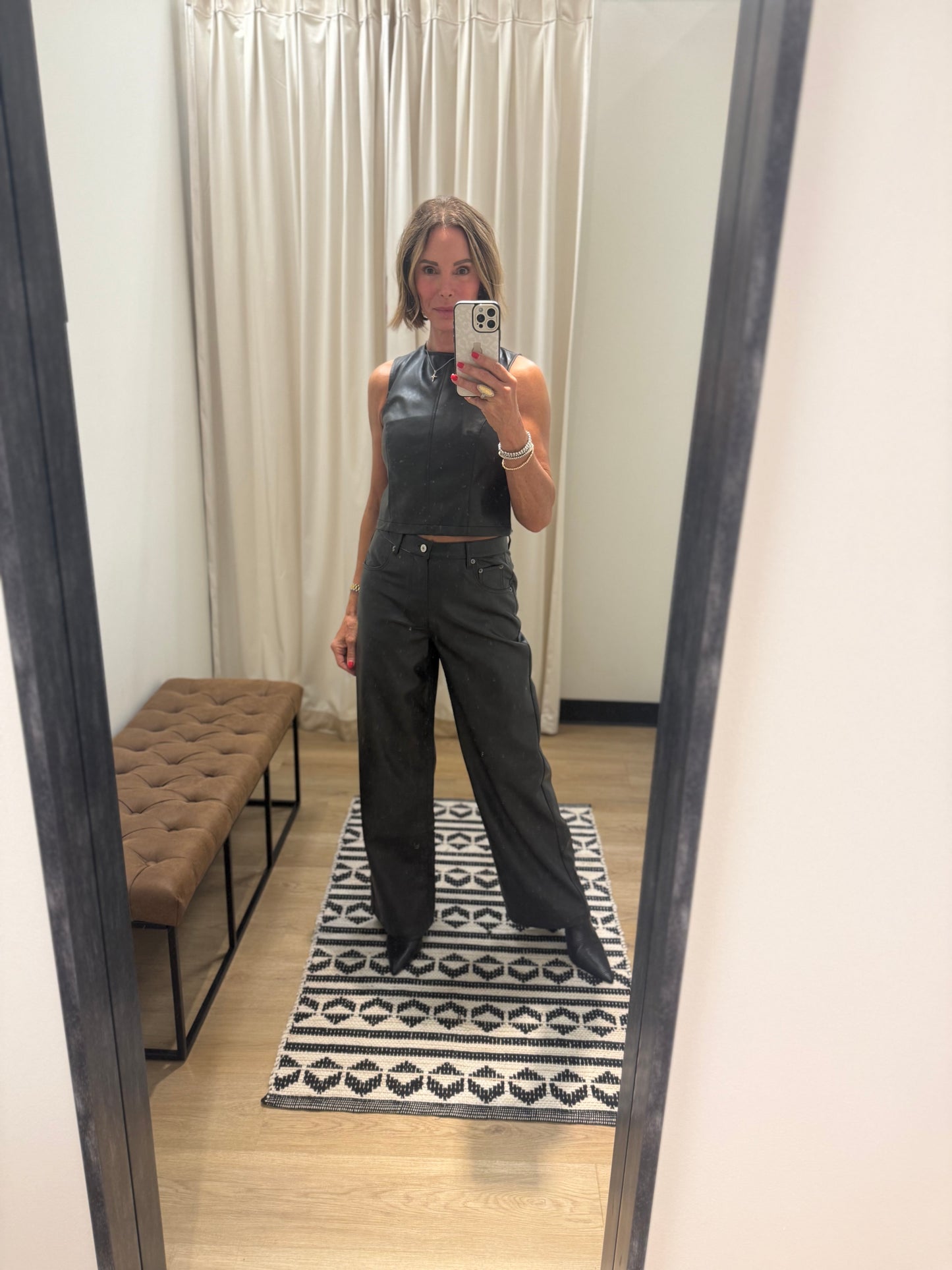 Jane Faux Leather Set