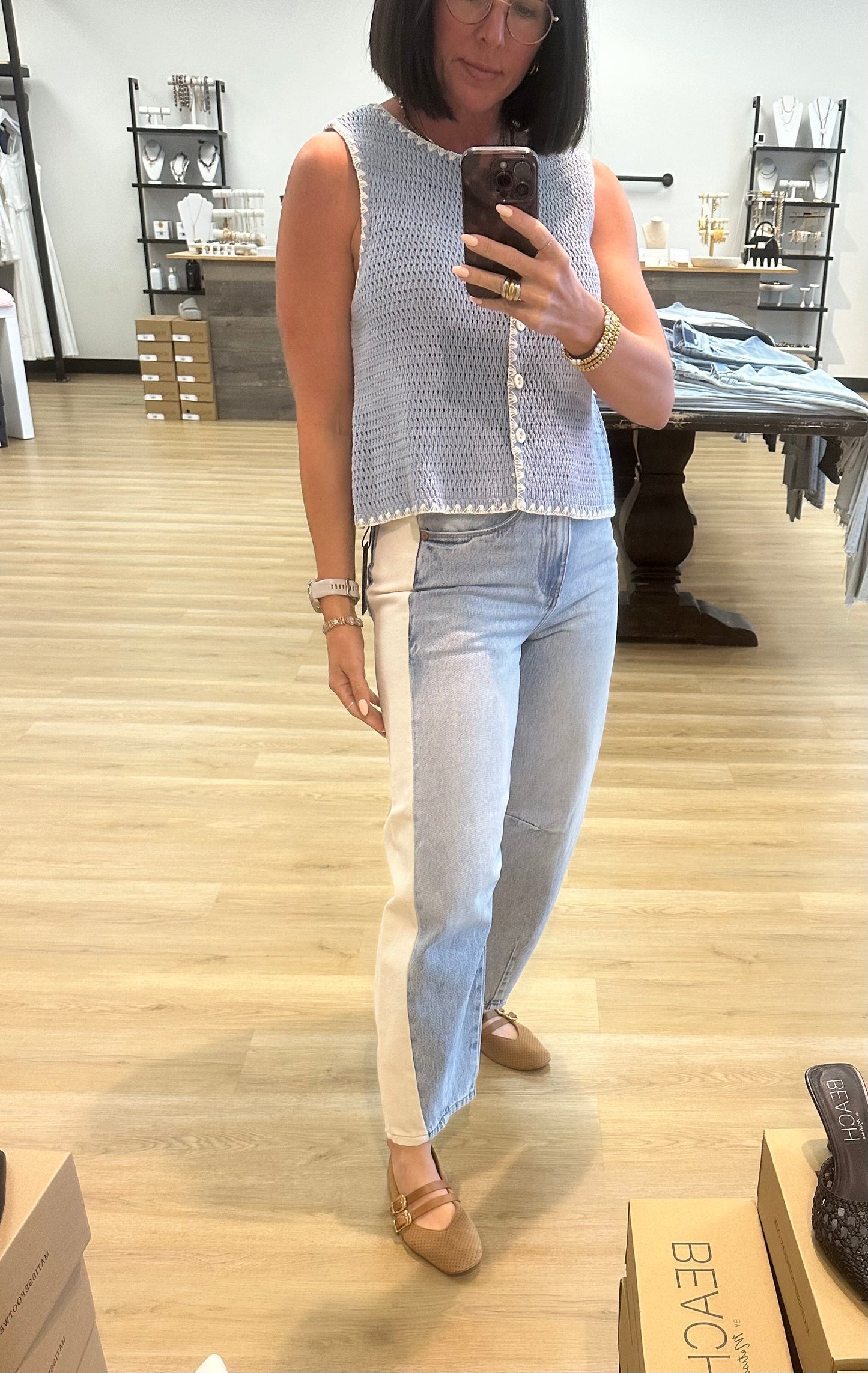 Self Care- Med Light Denim