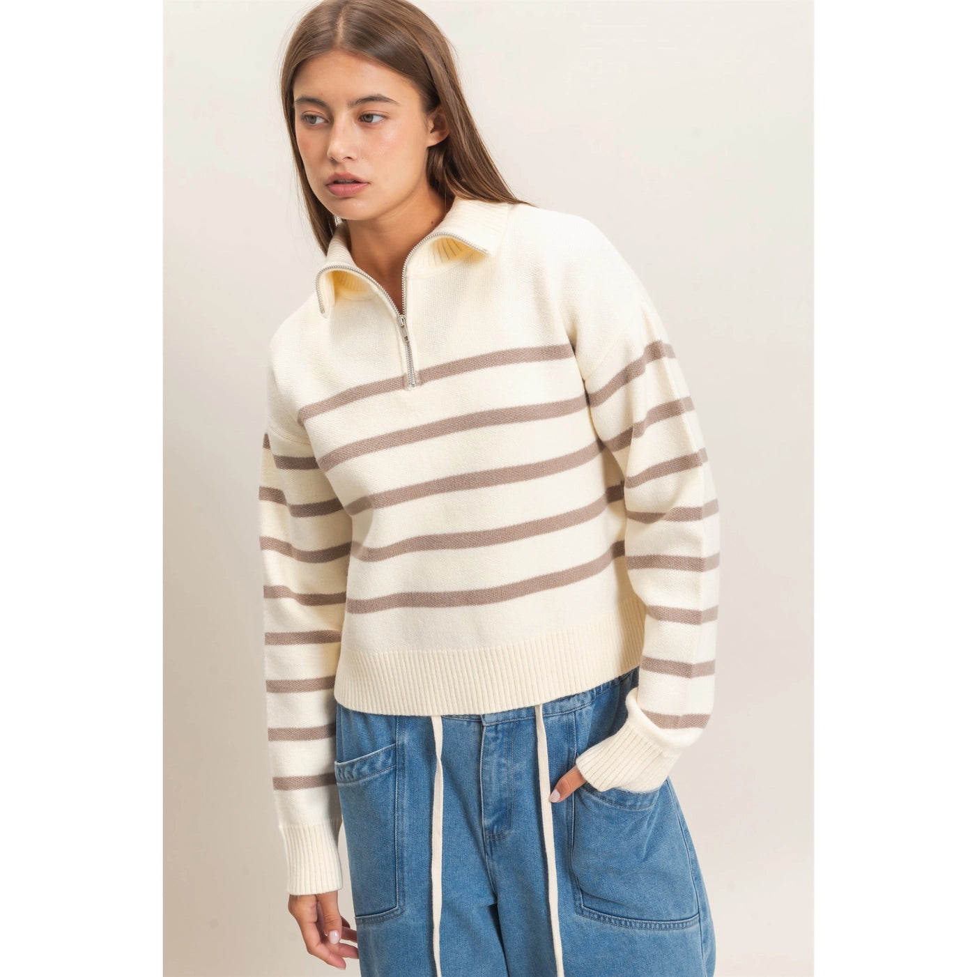 Rayne Sweater- Taupe
