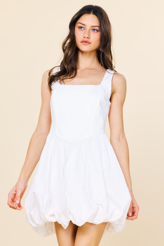Bristol Bubble Hem Dress