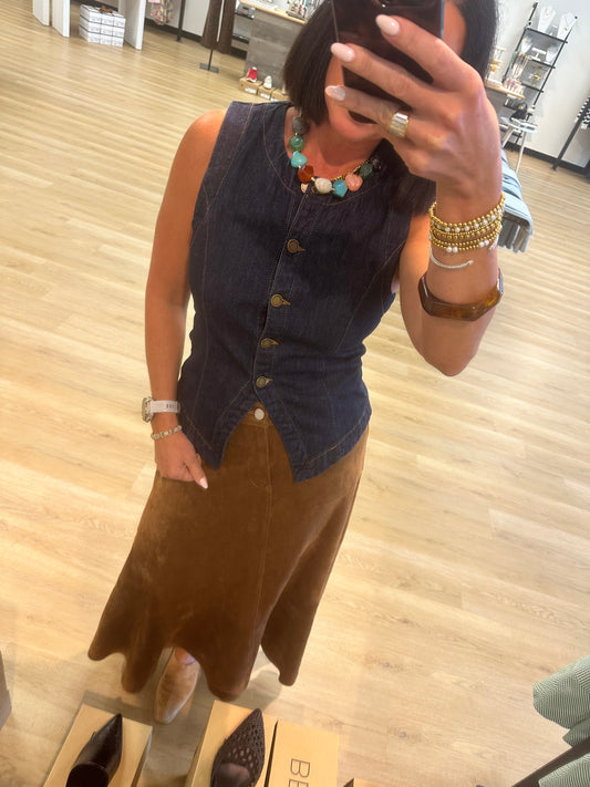 Stella Denim Vest