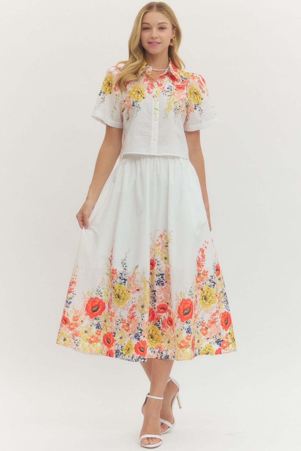 Anna Floral Top