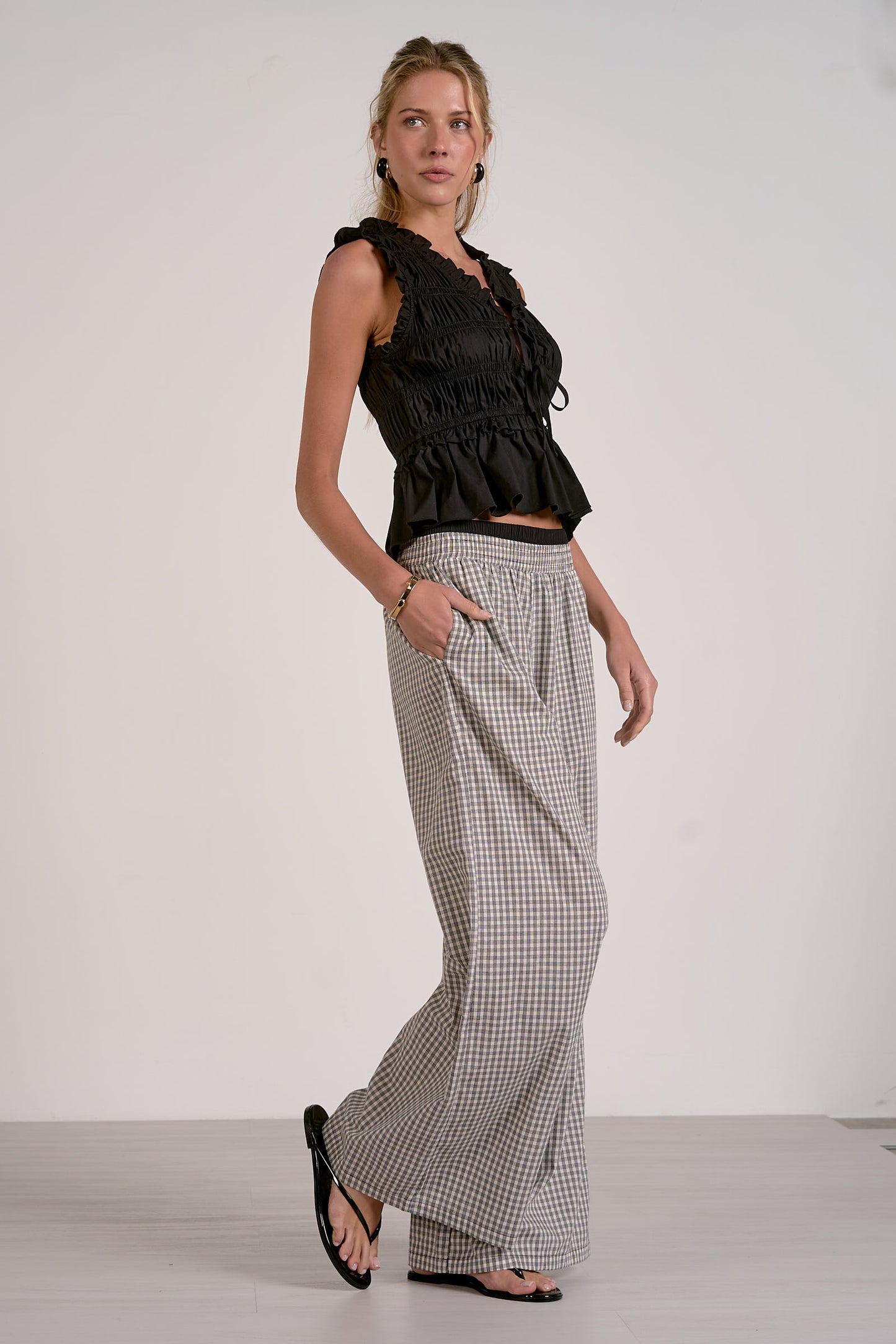 Lilly Gingham Pant