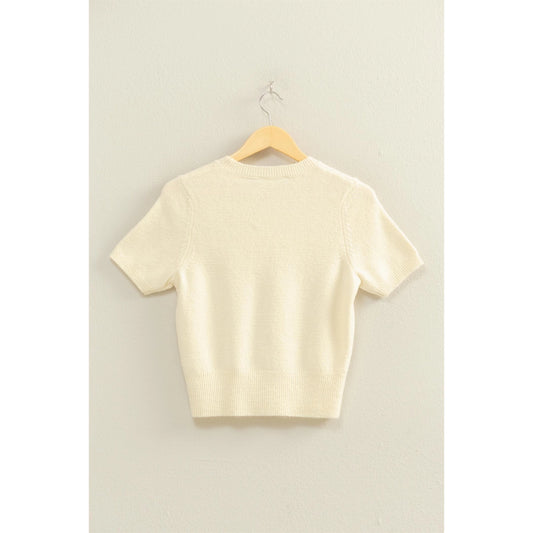 Eve Short Sleeve Sweater