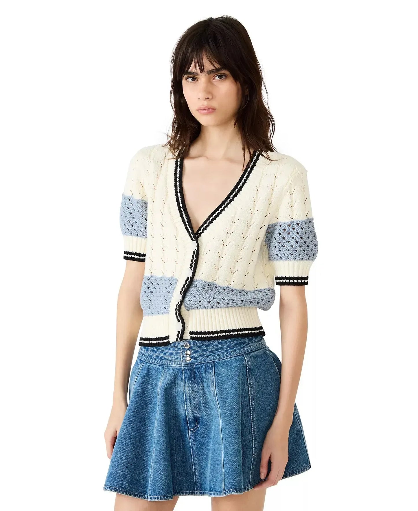 Fiona Short Sleeve Sweater