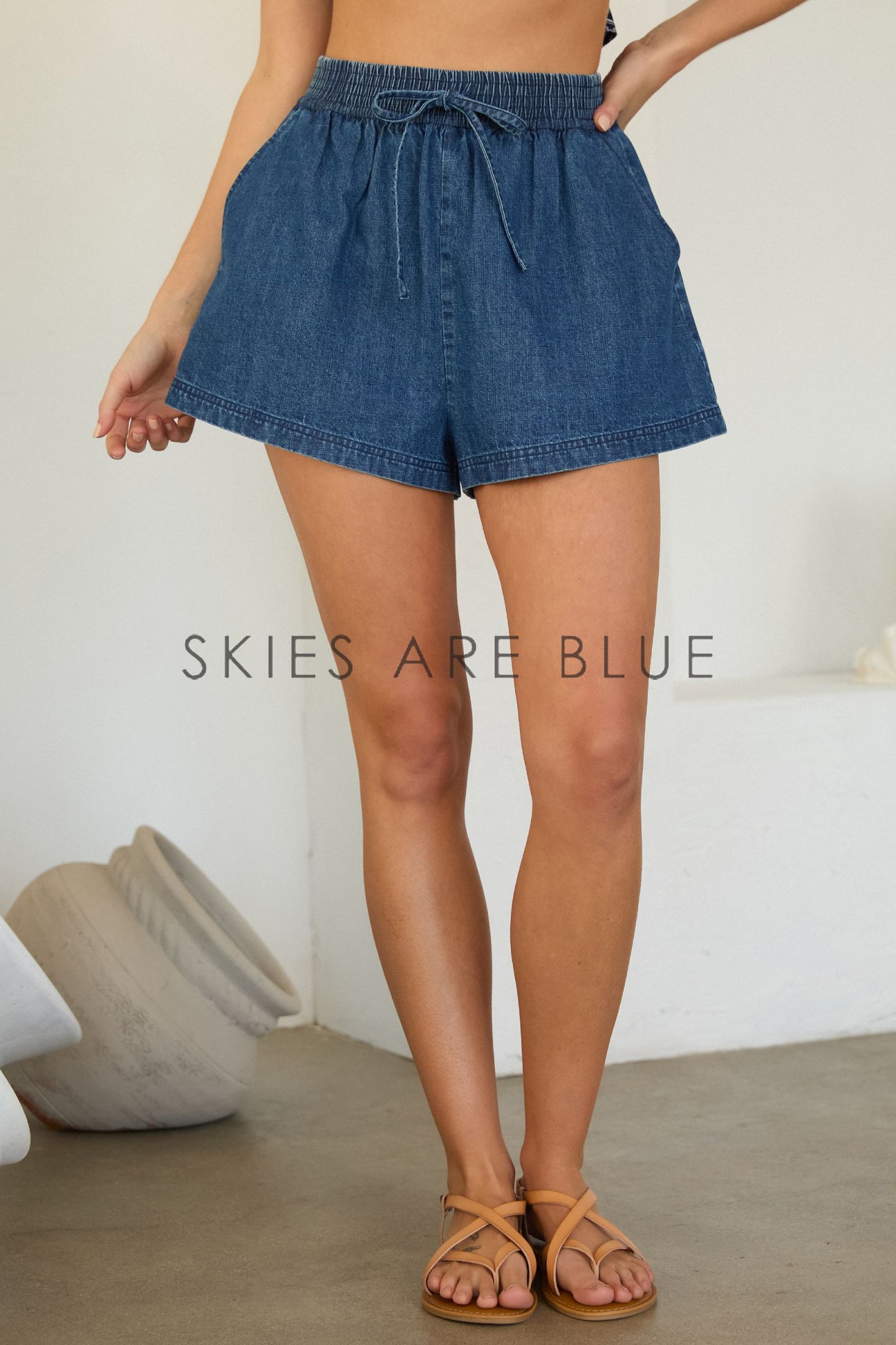 Aubri Denim Short
