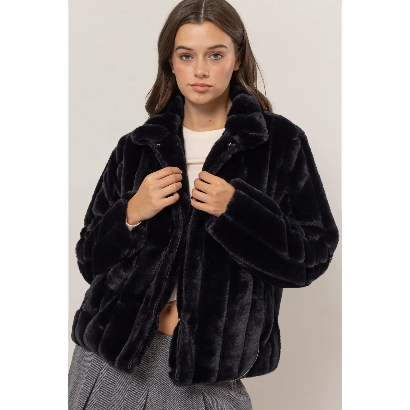 Elena Faux Fur Jacket