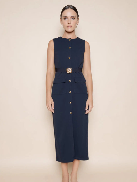 Dylan Navy Maxi Dress