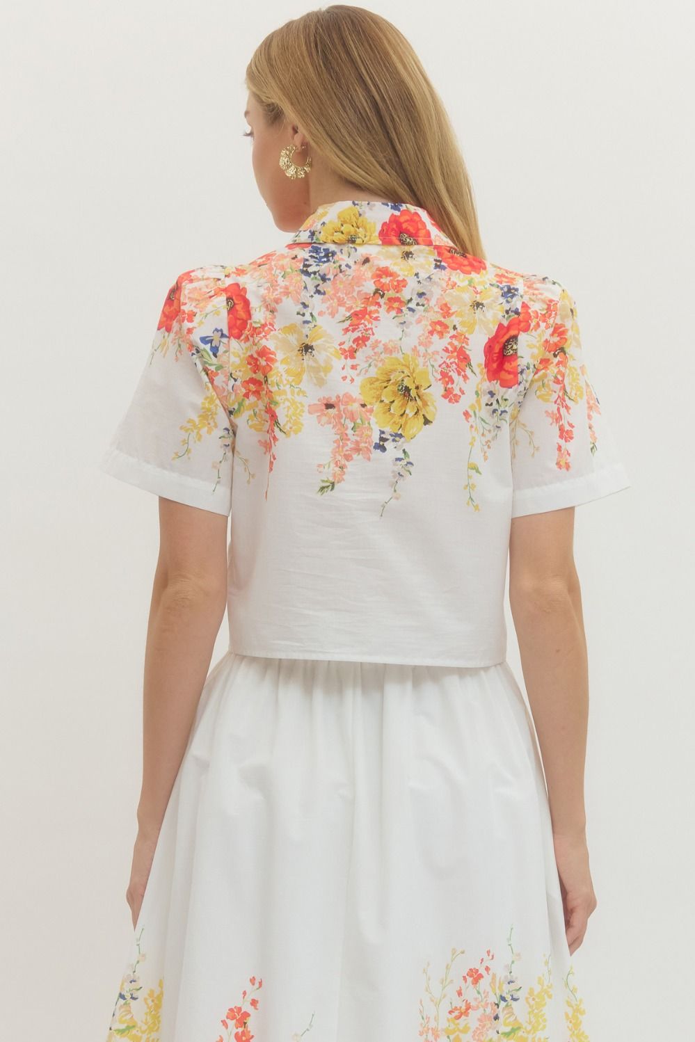 Anna Floral Top