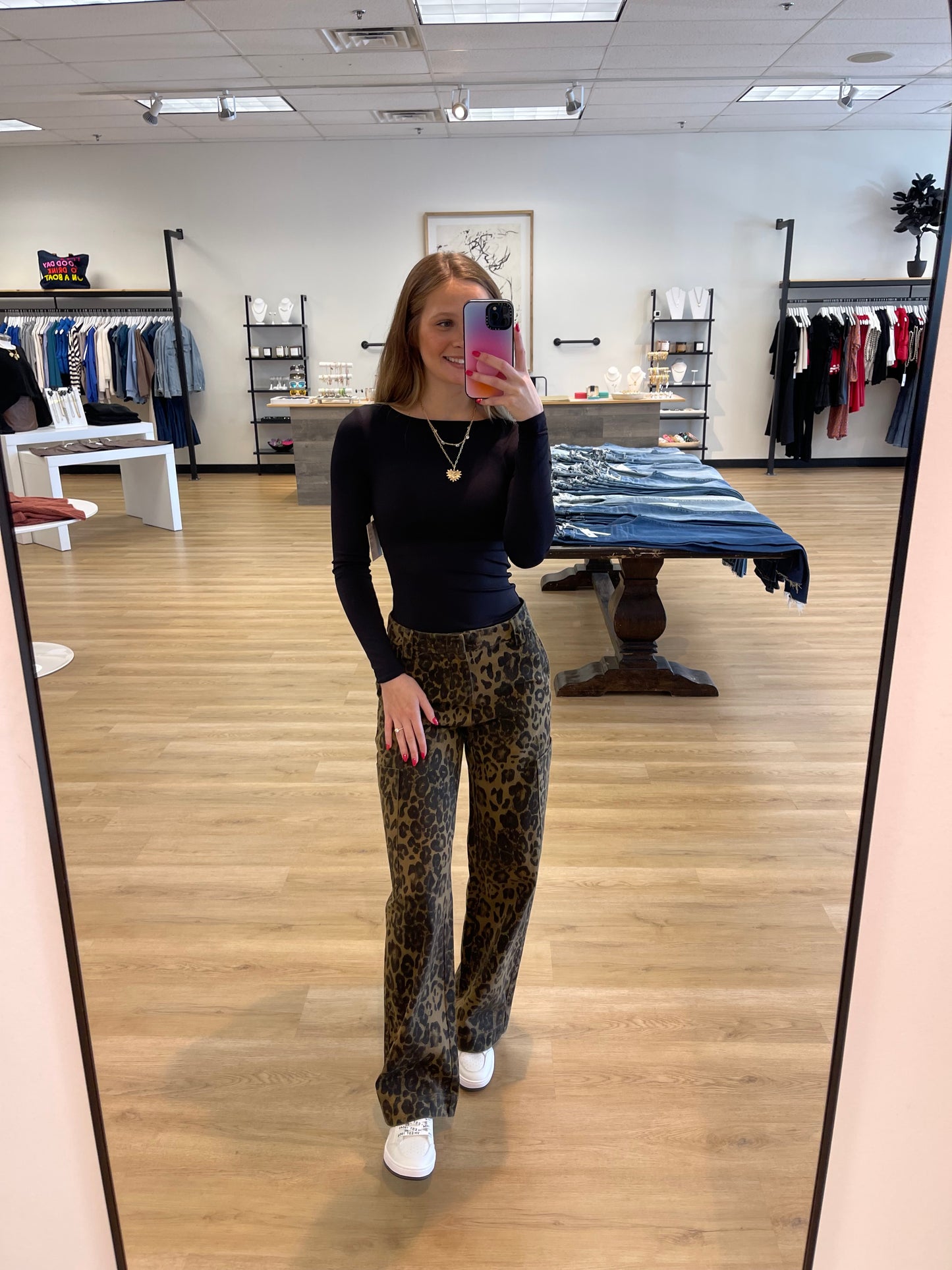 Eden Leopard Print Pant