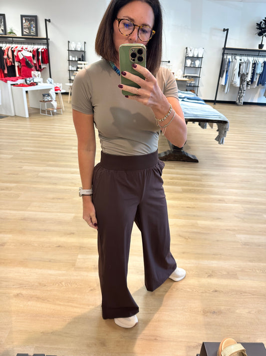 Walker Pant- Coffee Bean
