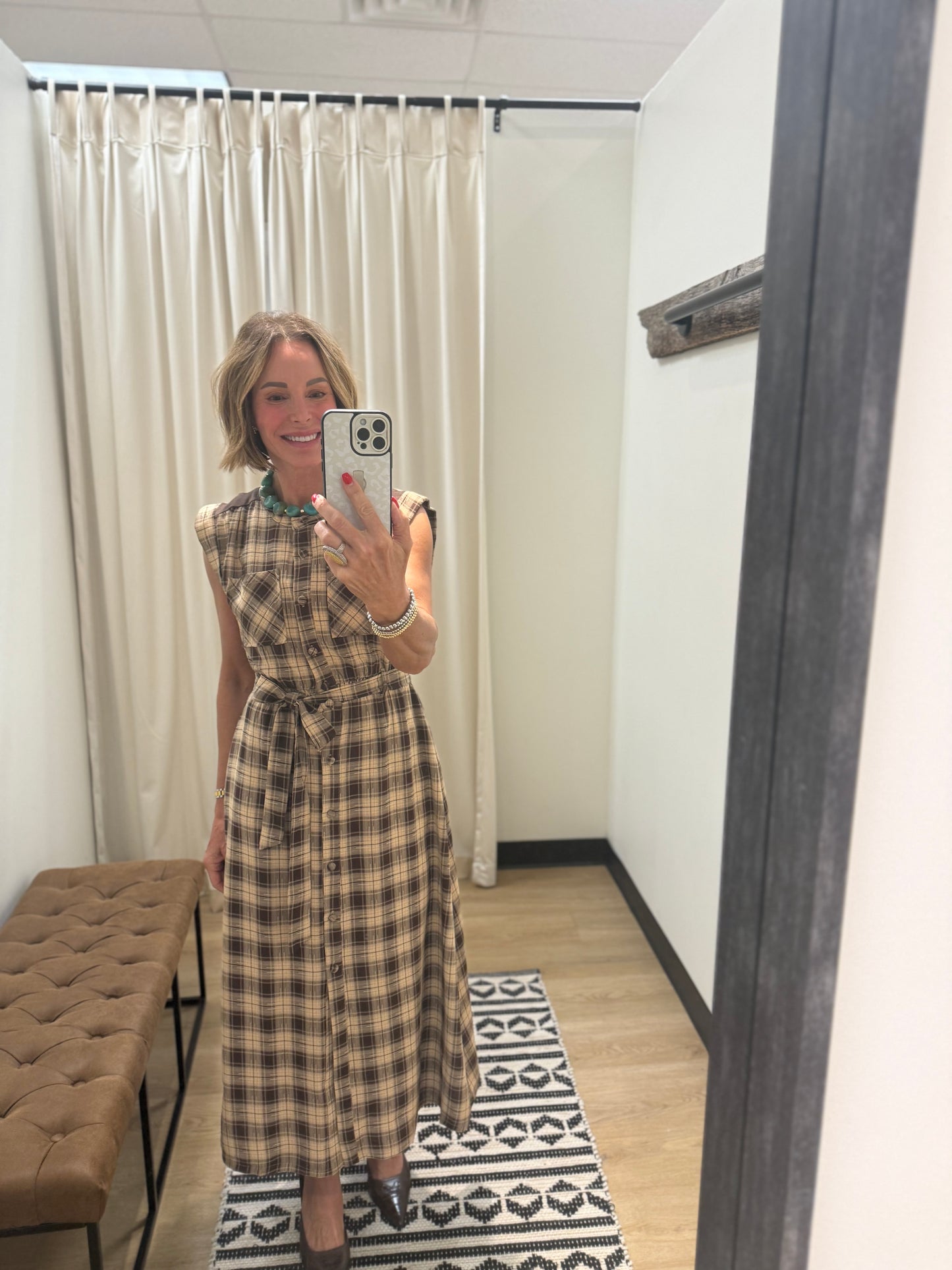 Tatum Plaid Dress