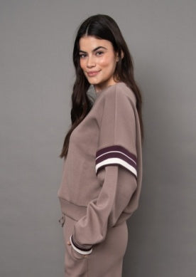 Luka Athletic Top- Moon Rock