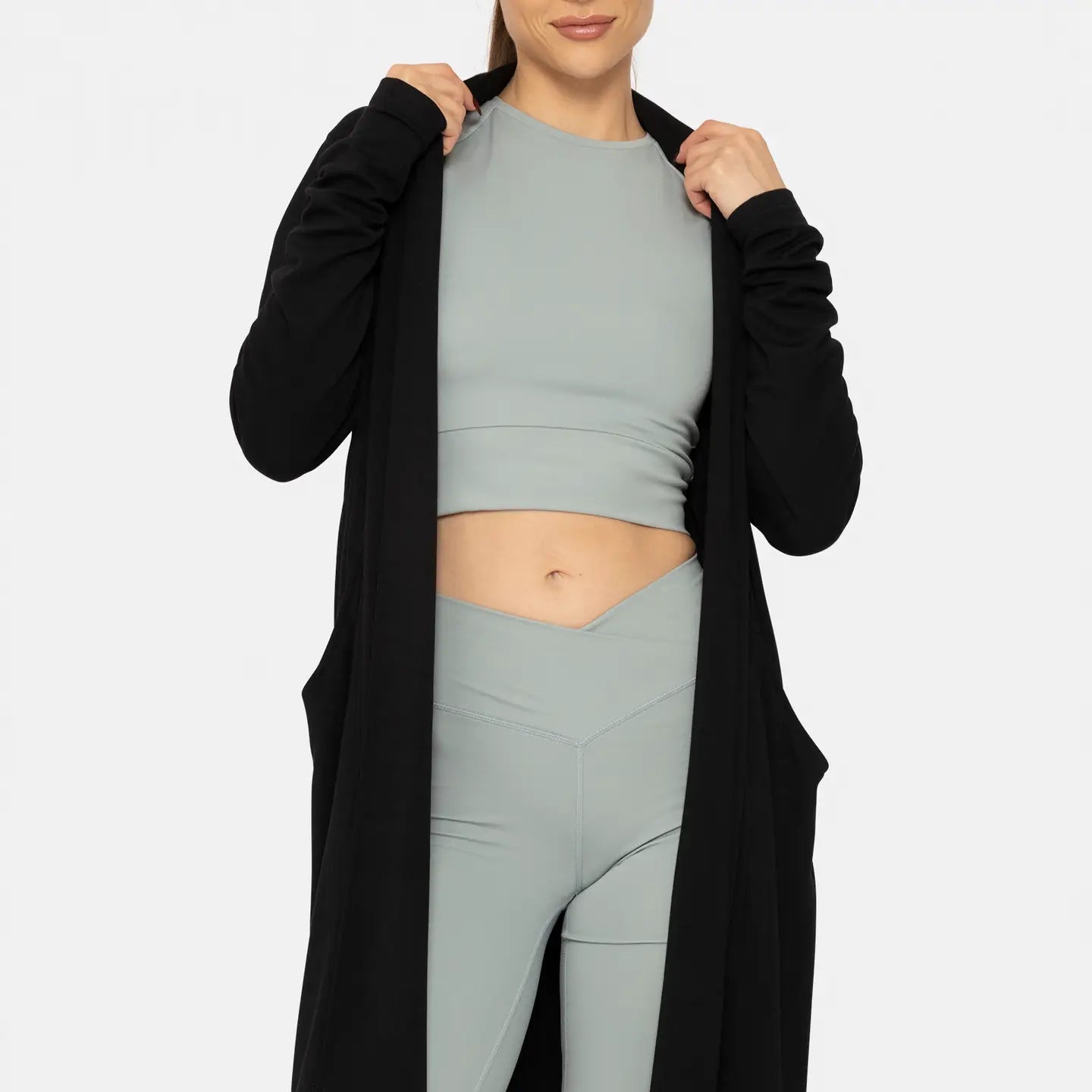 Lila Draped Cardigan