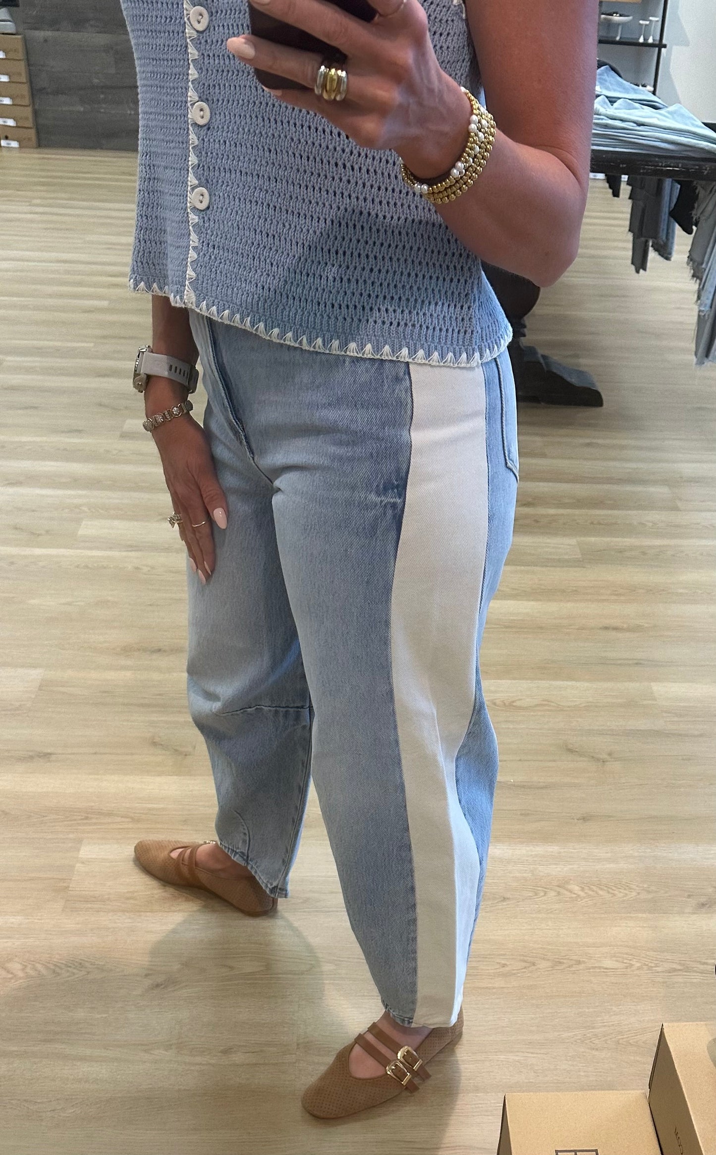 Self Care- Med Light Denim
