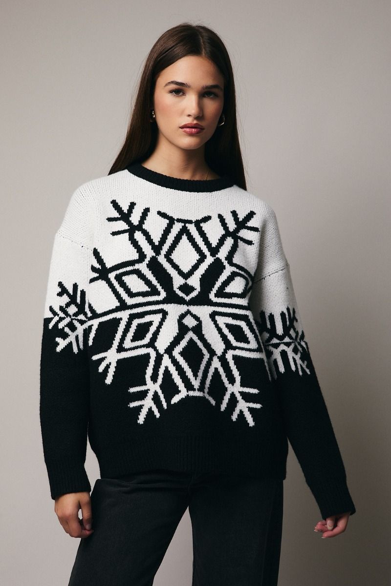 Amelia Snowflake Sweater