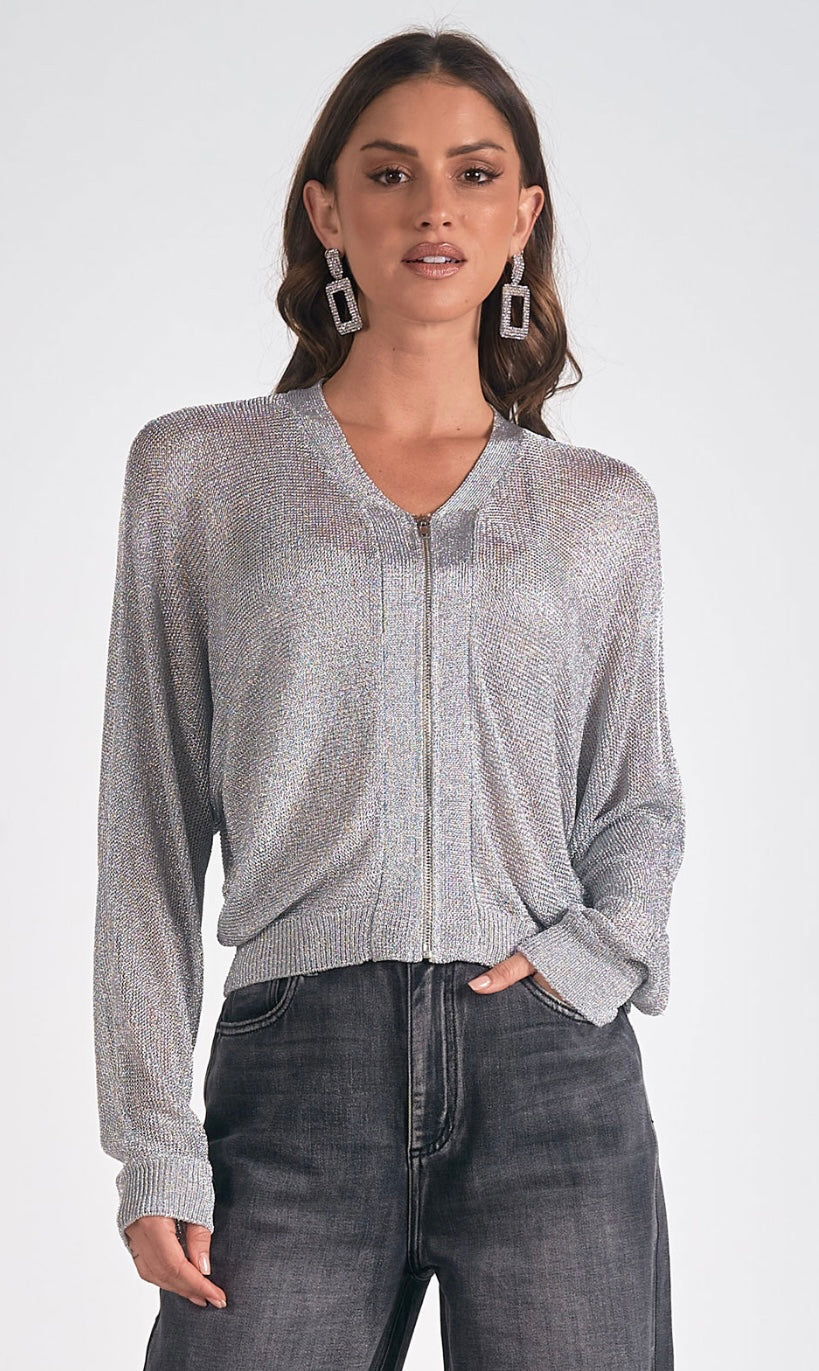 Isabelle Mesh Sweater Cardigan