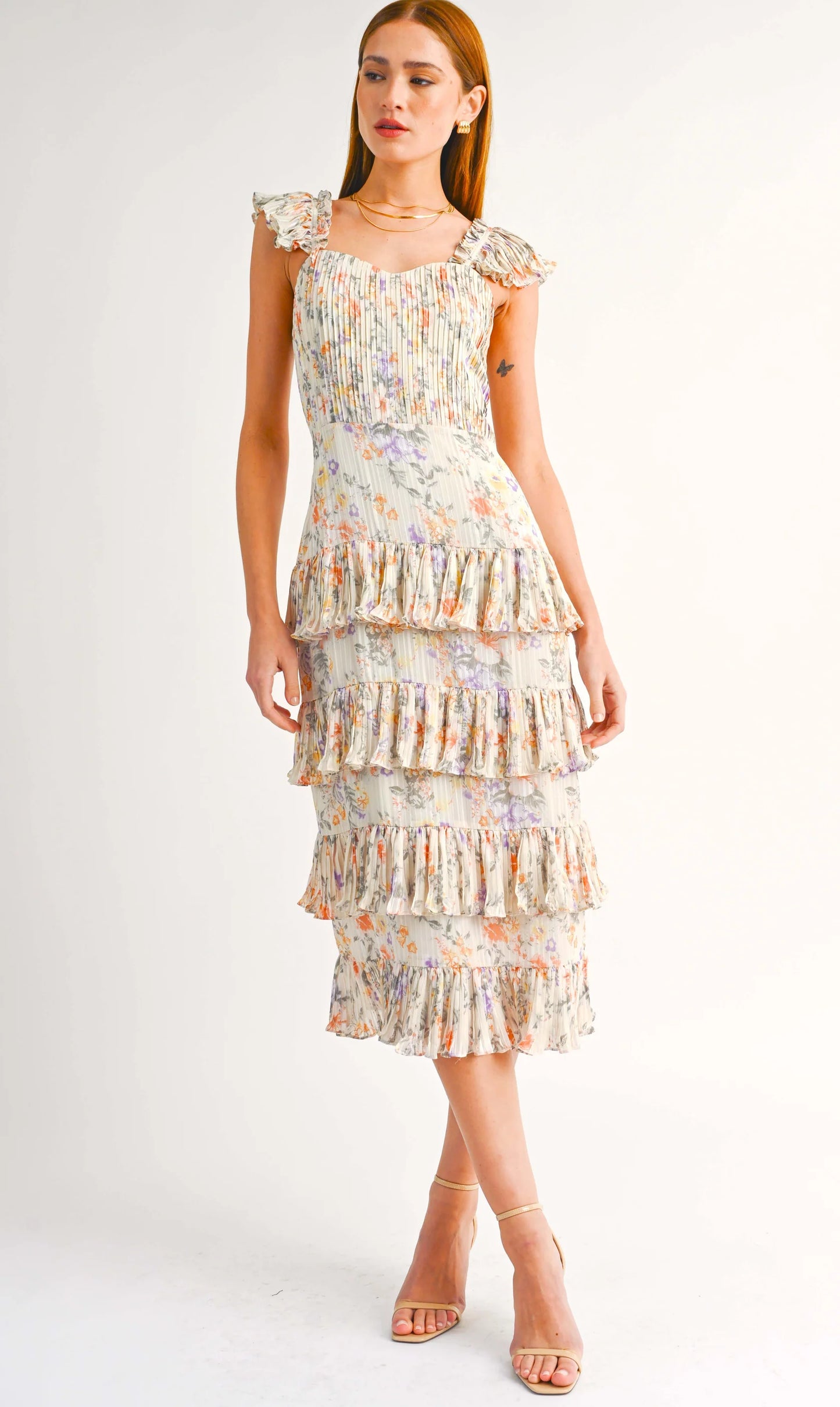 Kristie Ruffle Dress