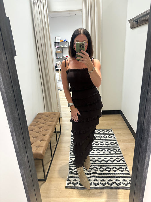 Catherine Smocked Maxi
