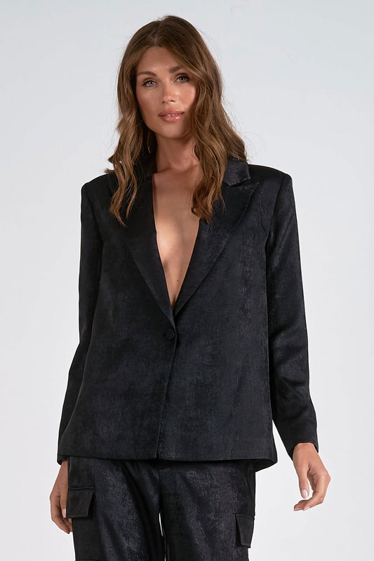 Victoria Wide Lapel Blazer