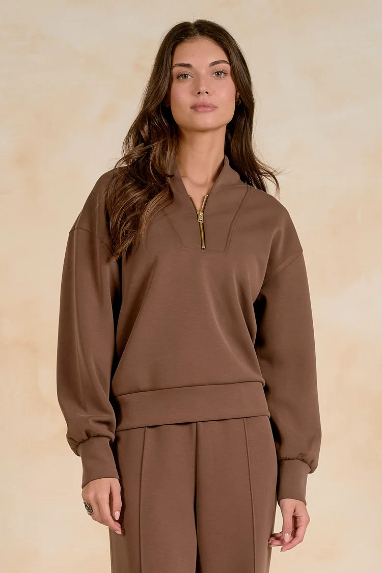 Ellie Zip Pullover