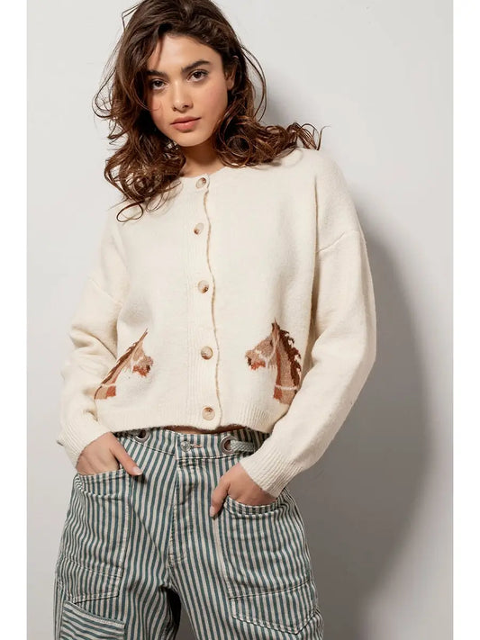 Lennox Equestrian Cardigan