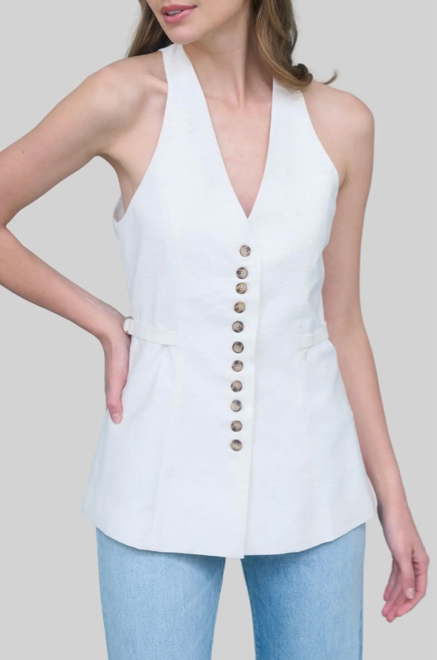 Abbie V-neck Vest