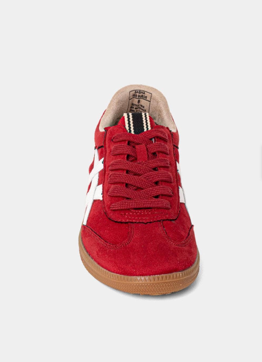 Sasha Red Suede