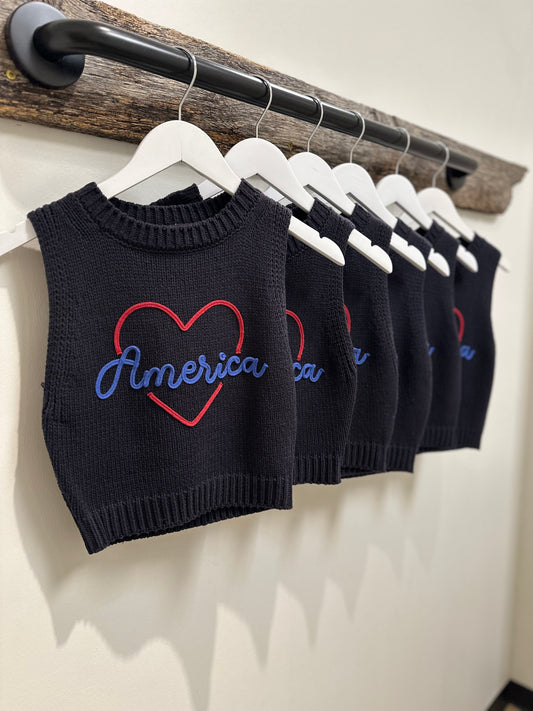 America Knit Tank