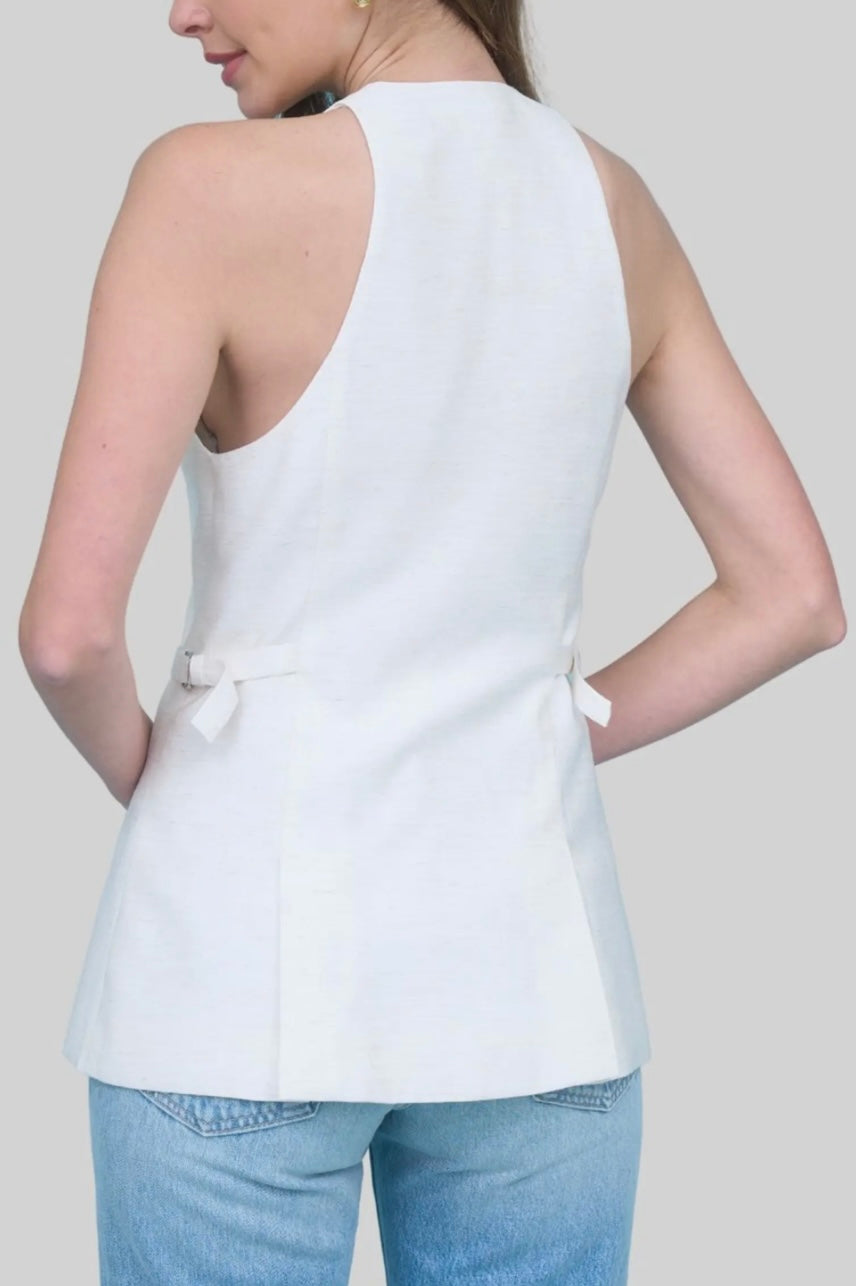 Abbie V-neck Vest