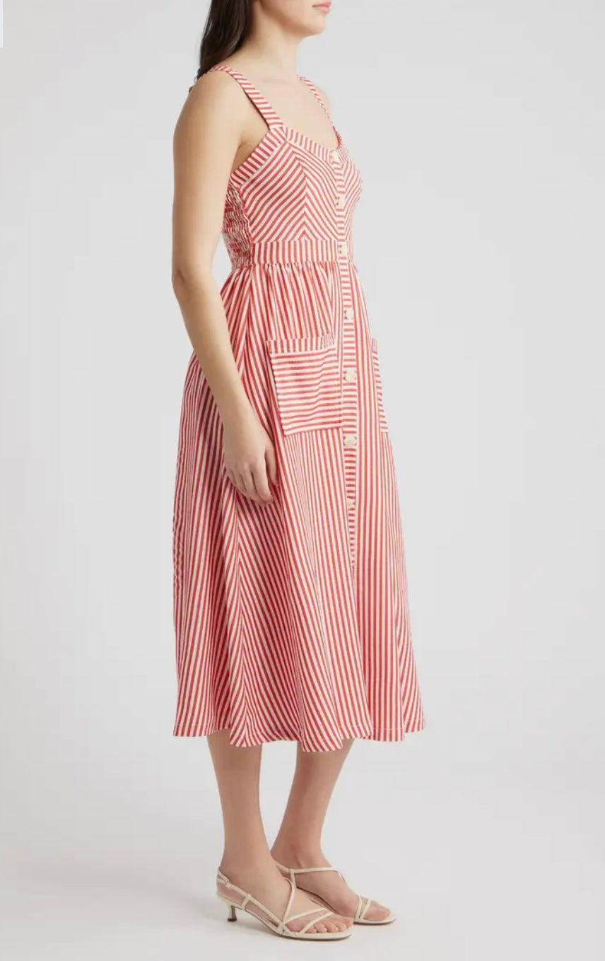 Scottie Striped Sundress