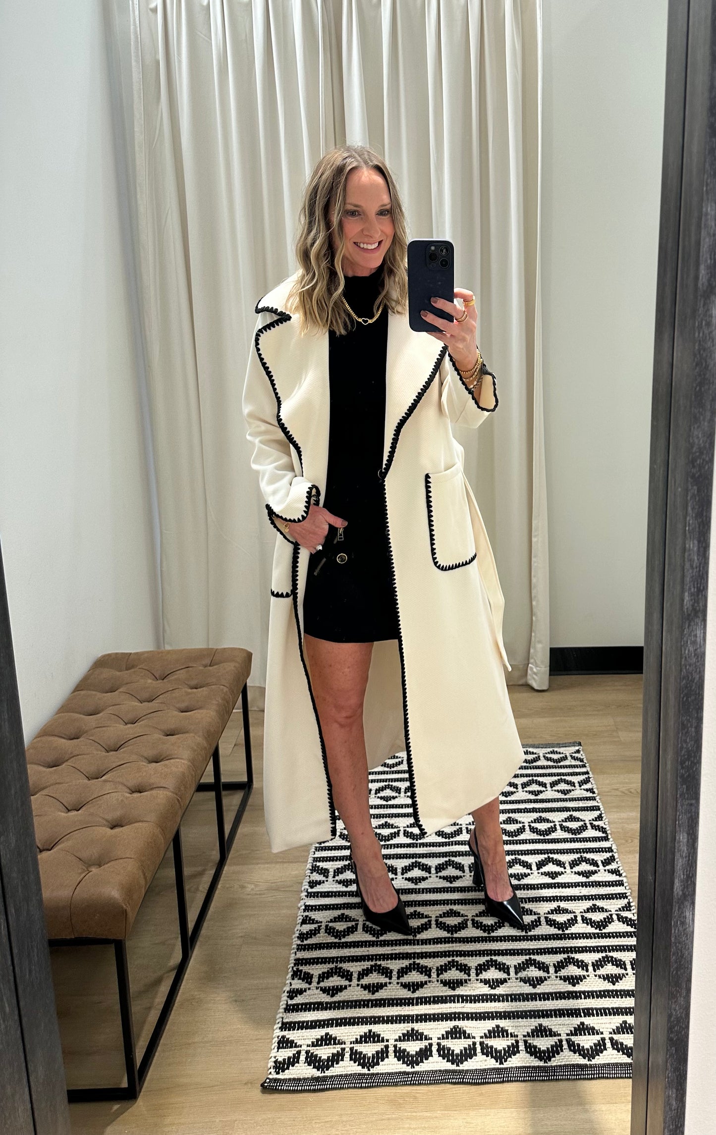 Adele Cream Coat