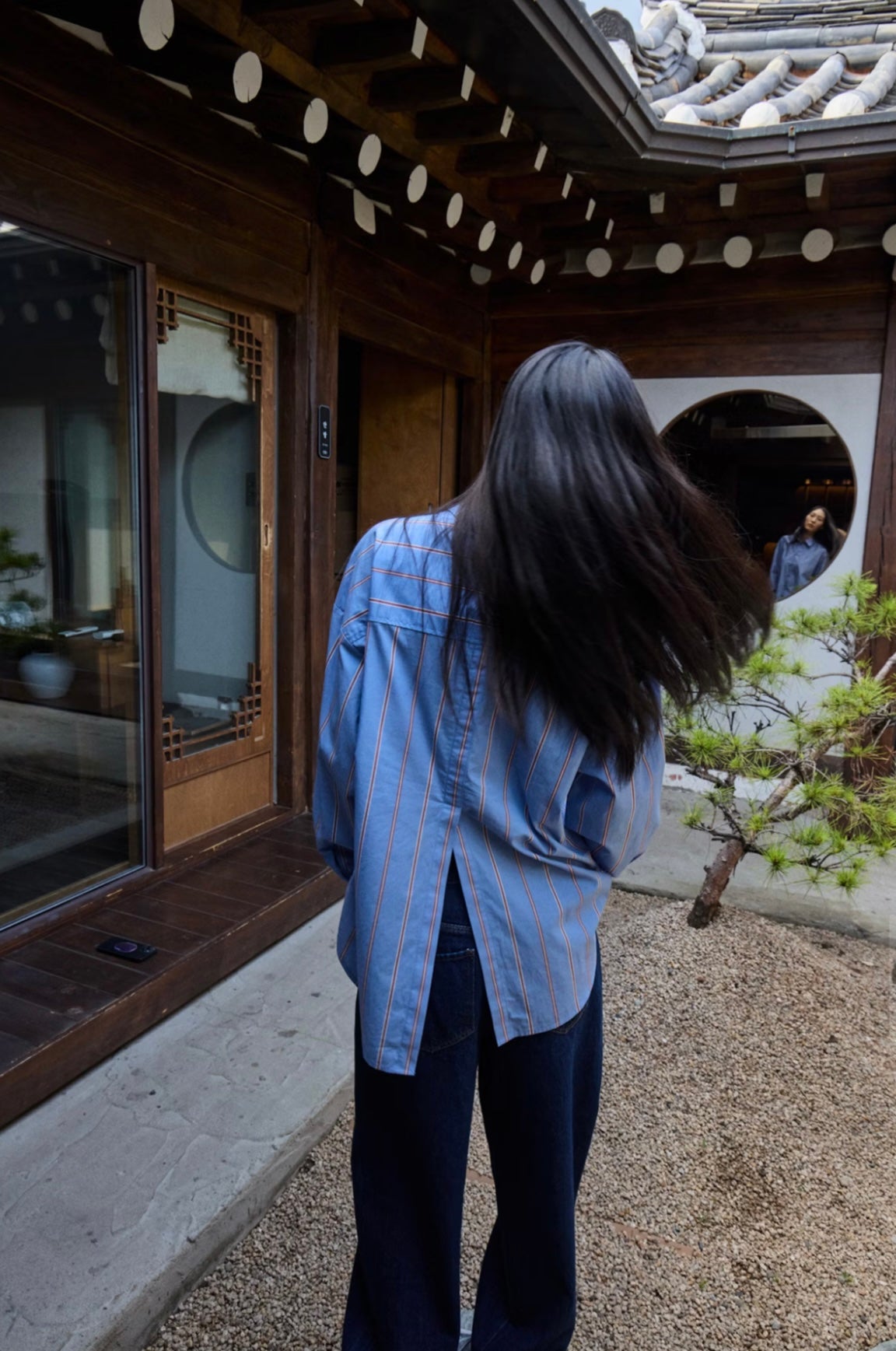 Palmer Striped Button Down