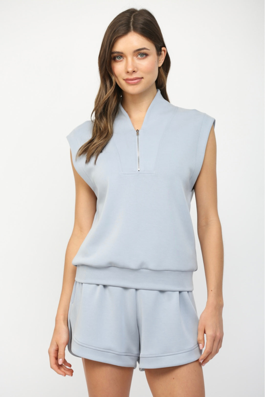 Catalina Set- Dusty Blue