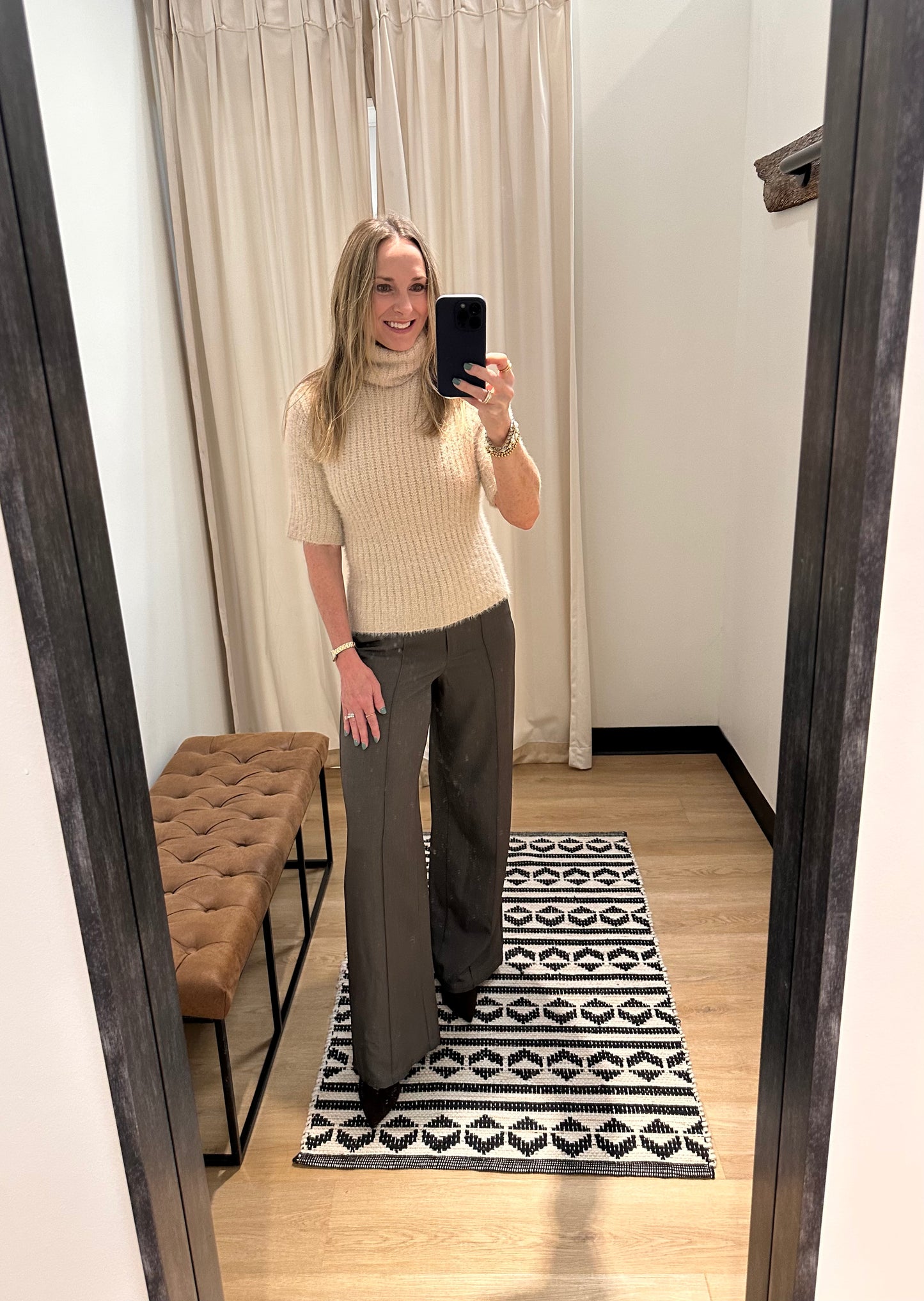 Lilly S/S Turtleneck