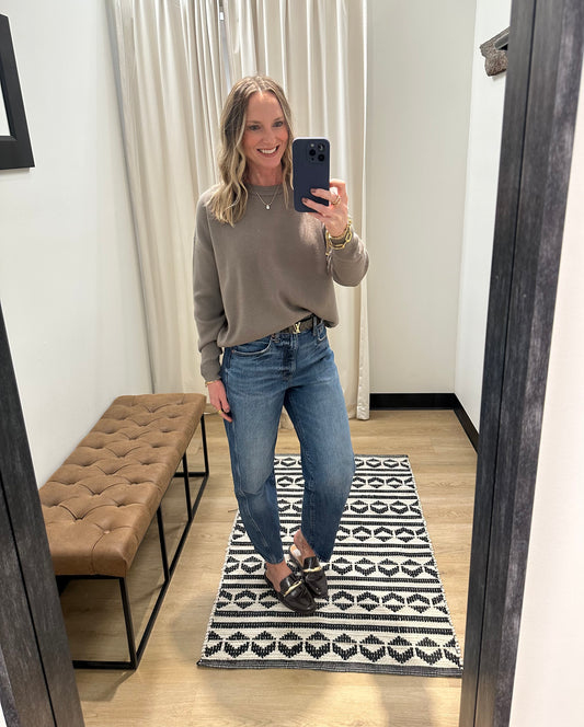 Carson Sweater- Olive