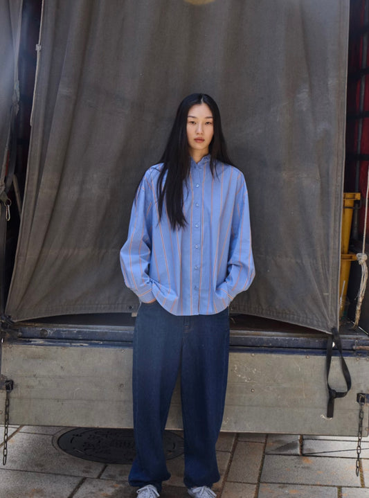 Palmer Striped Button Down