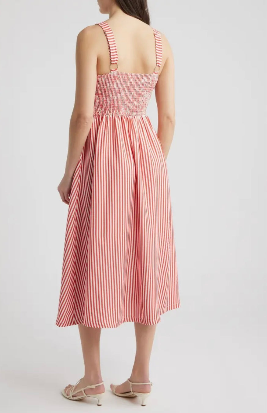 Scottie Striped Sundress
