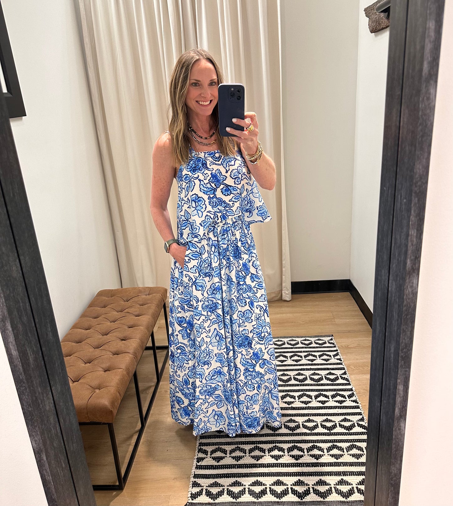 Delos Petals Maxi Skirt