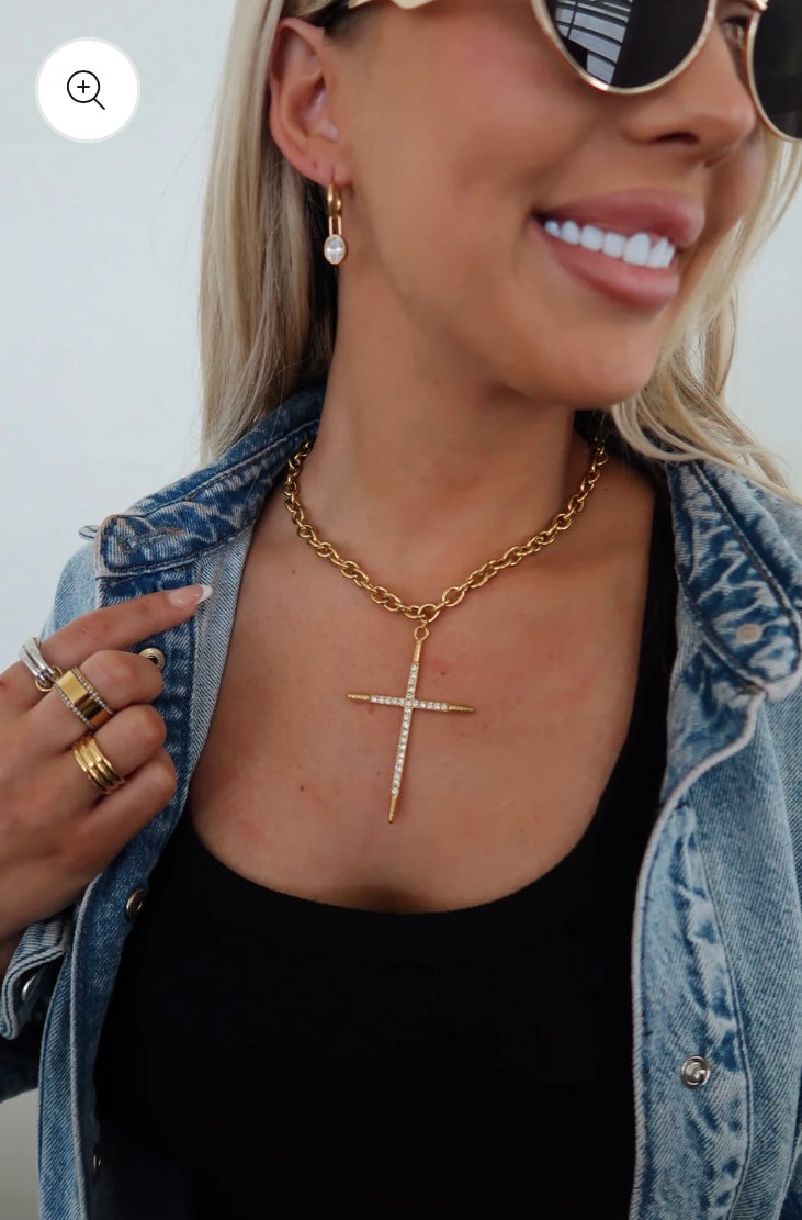 Luxe Cross Necklace