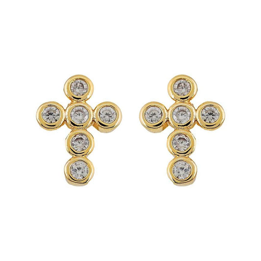 Mimi Mini Cross Studs