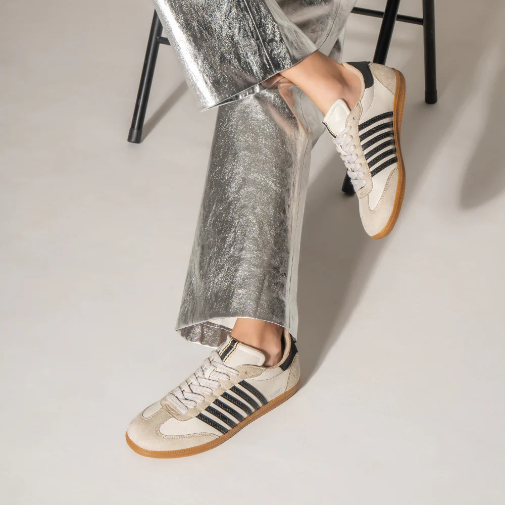 Stevie Sneaker- White/Black