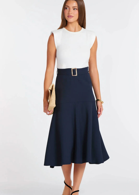 Kristopher Dress- Navy